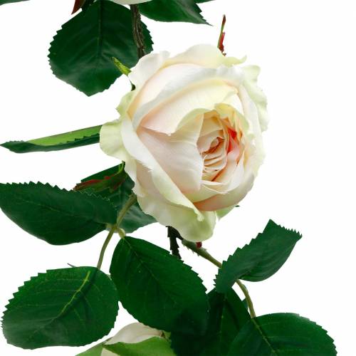 Artikel Romantisk Rose Garland Siden Blomma Konstgjord Rose Vine 160cm
