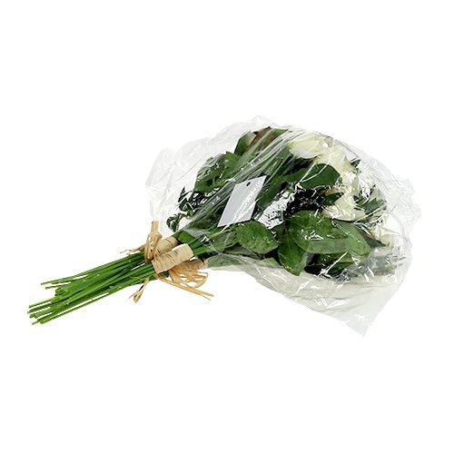 Floristik24 Buketter av rosor vita L26cm 3st