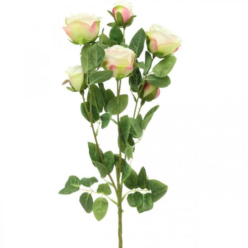 Artikel Rosengren, sidenrosor, konstgren rosa, kräm L66cm Ø3/5cm