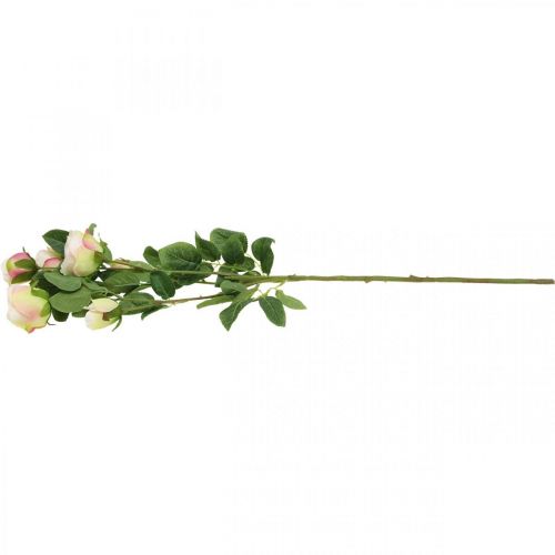 Artikel Rosengren, sidenrosor, konstgren rosa, kräm L66cm Ø3/5cm
