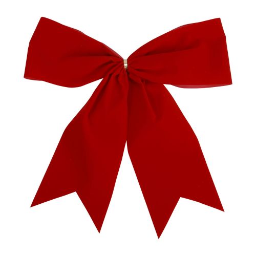 Röd rosett Julklappsrosett utomhus 21cm