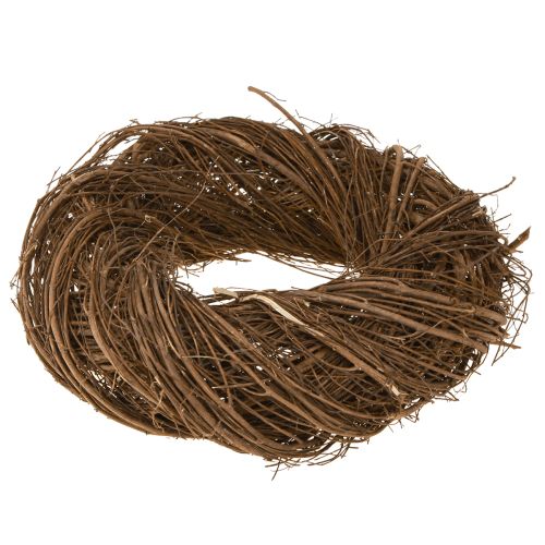 Artikel Rustik krans alm naturlig dekorativ krans av grenar Ø30cm
