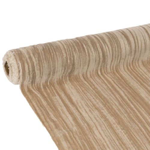 Bordlöpare sammetsband krossad sammet 25cm 2m