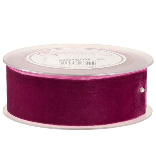 Artikel Sammetsband dekorativt band sammets presentband Erika 40mm 8m