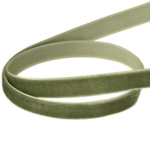 Artikel Sammetsband presentband dekorativt band grönt B10mm 20m