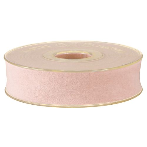 Artikel Sammetsband rosa 25mm 7m