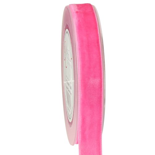 Sammetsband Rosa Dekorativt Band Sammetsband Rosa 20mm 10m
