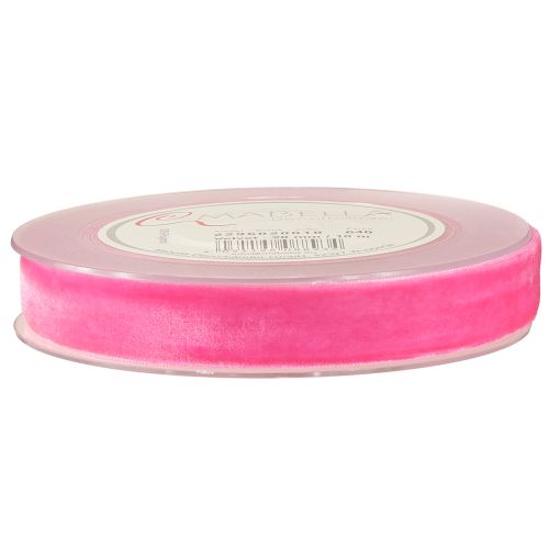 Artikel Sammetsband Rosa Dekorativt Band Sammetsband Rosa 20mm 10m