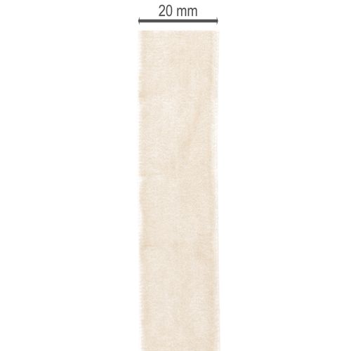 Presentband, sammetsband för kreativ förpackning, 20mm x 10m | Floristik24.se