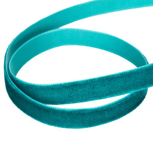 Sammetsband på rulle, dekorativt band för presentinslagning, 10mm, 20m | Floristik24.se