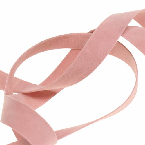 Artikel Sammetsband rosa 15mm 7m