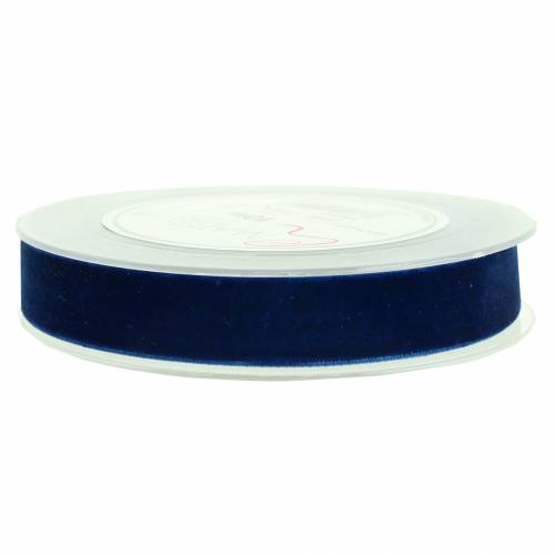 Artikel Sammetband blå 20mm 10m