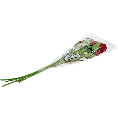 Floristik24 Sammet rosröd 65 cm 6st