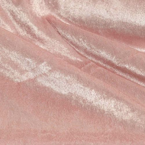 Floristik24 Dekortyg Sammet Gammelrosa sammet bordsdekoration 140×300cm