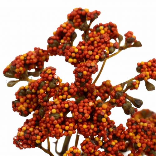 Floristik24 Yarrow konstgjord orange 74cm 3st