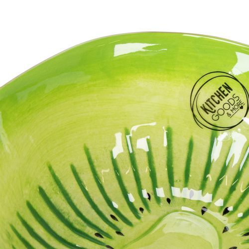 Artikel Keramisk serveringsskål, Kiwi-design. Perfekt för eleganta matbord och bufféer. 15 cm