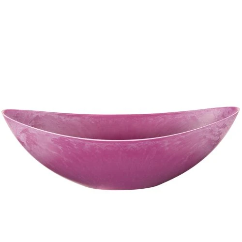 Plastskål, rosa, 39 cm x 13 cm, H13 cm | Floristik24.se