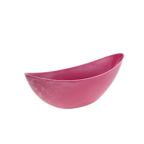Floristik24 Skål Plast Rosa 39cm x 13cm H13cm