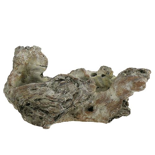 Floristik24 Skål trärot 25,5 cm x 14 cm H11,5 cm