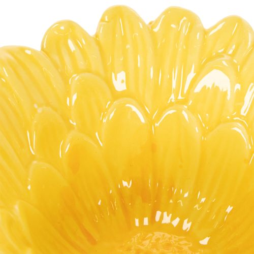 Artikel Dekorativ blomskål i keramik för heminredning och presentidéer, 13 cm, 2 stycken