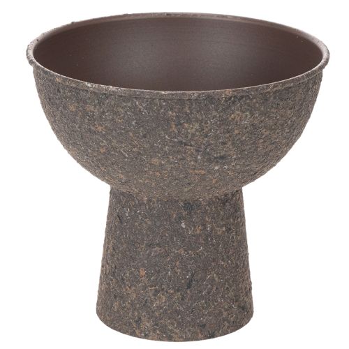 Rund växtskål med bas, 18 cm köpa | Floristik24.se