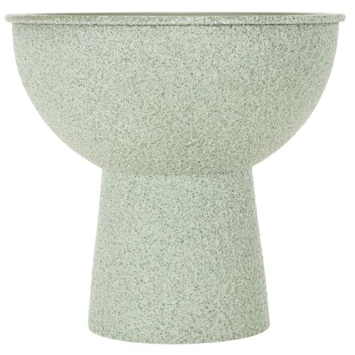 Modern rund kruka på hög bas, 18 cm | Floristik24.se