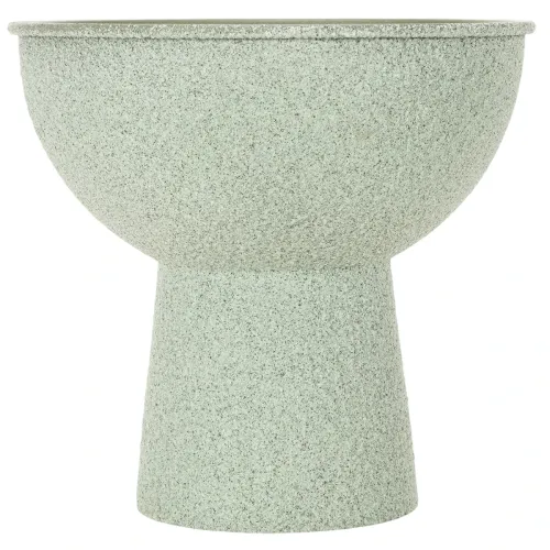 Modern rund kruka på hög bas, 18 cm | Floristik24.se