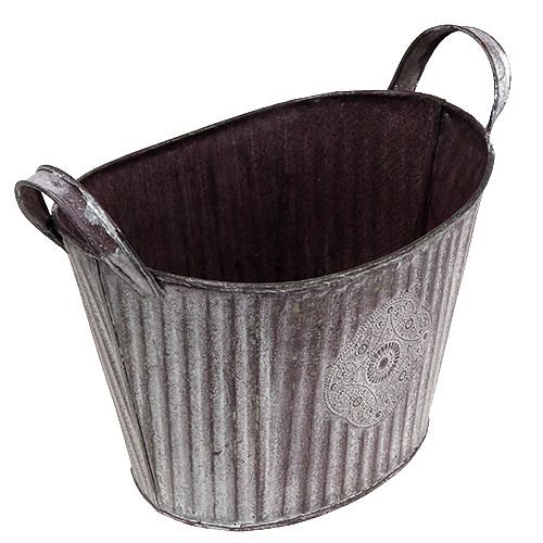 Floristik24 Skål oval 22cm x 16cm H15cm lila
