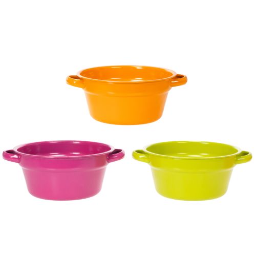 Artikel Metallkruka, sommardekoration för vardagsrum, 23 cm, 3 delar