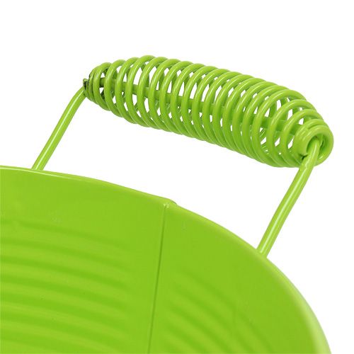 Floristik24 Skål rund äppelgrön Ø22cm H9.5cm
