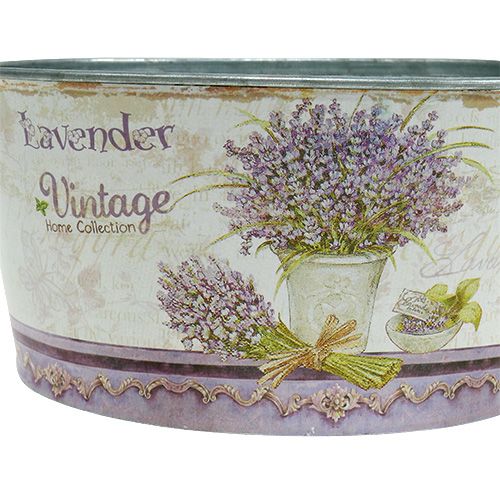 Floristik24 Plantskål 3-set rund lavendel Ø17-23cm