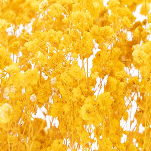 Artikel Torkad blombukett med baby's breath. Dekorativa blommande grenar lämpliga för säsongsbetonade bordsdekorationer. 70 cm