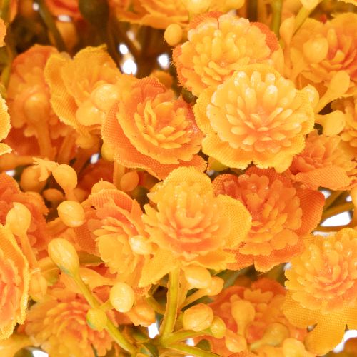 Konstgjord baby's breath orange gren för blomsterarrangemang 30cm 10st | Floristik24.se