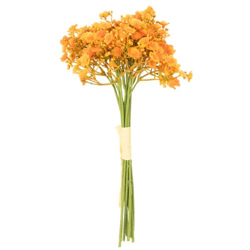 Konstgjord baby's breath orange gren för blomsterarrangemang 30cm 10st | Floristik24.se