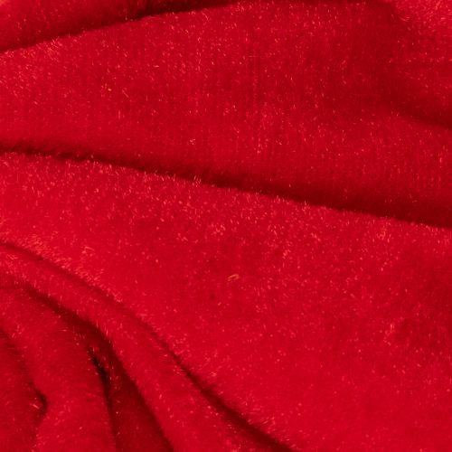 Röd dekorativ rosett som juldekoration, 28 cm, 3 stycken | Floristik24.se
