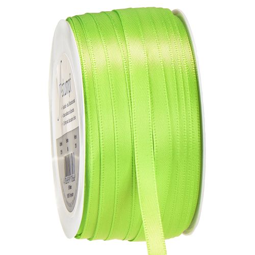 Artikel Band satinband presentband ljusgrönt 6mm 50m