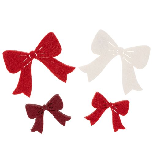 Dekorativ rosettmix dekoration jul och pyssel 5 cm 48 st köpa | Floristik24.se
