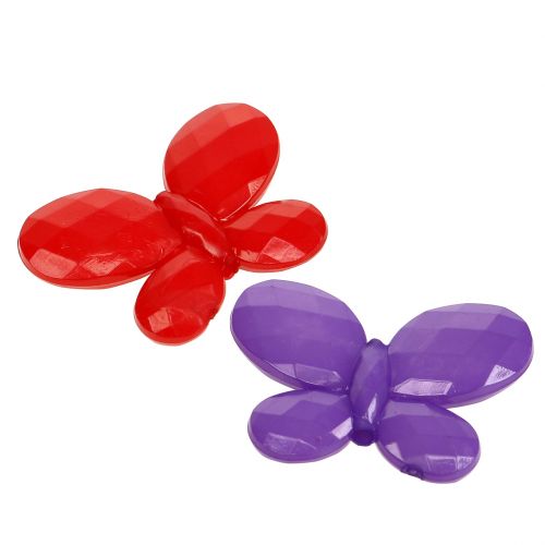 Floristik24 Fjäril 3cm x 2,3cm för strö 200g sorterad