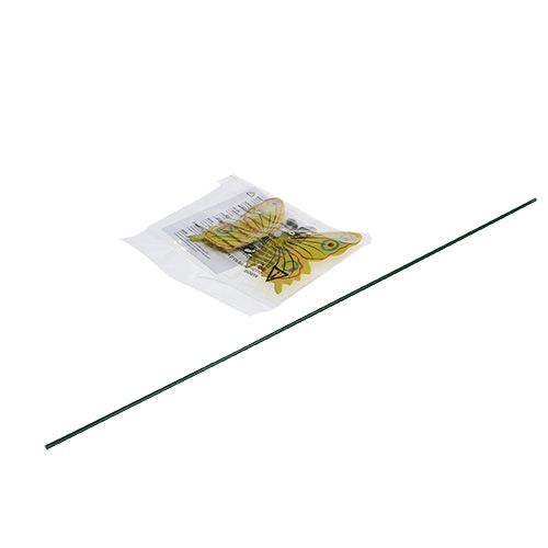 Floristik24 Fjäril på pinne 8cm Gul