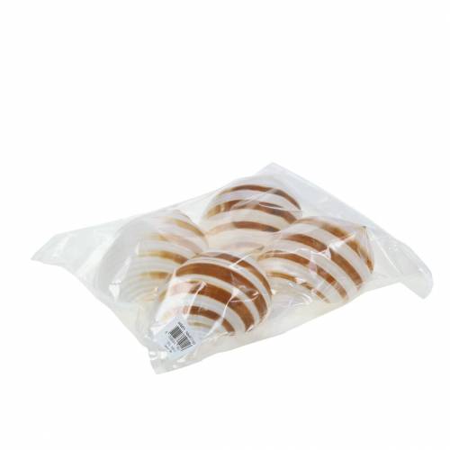 Floristik24 Havssnigelfat snigel naturell 10-12cm 4 st
