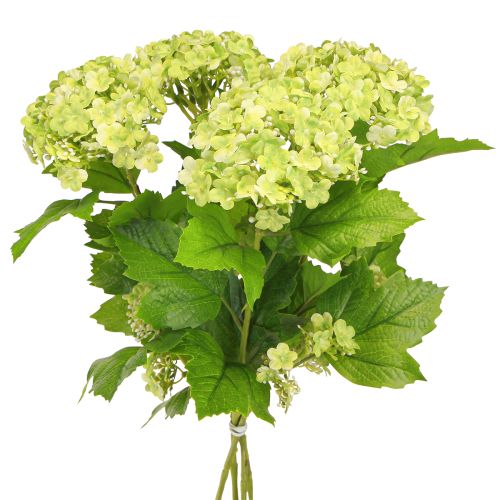 Floristik24 Snöboll konstgjorda blommor Viburnum konstgjord grön 61cm 4 st