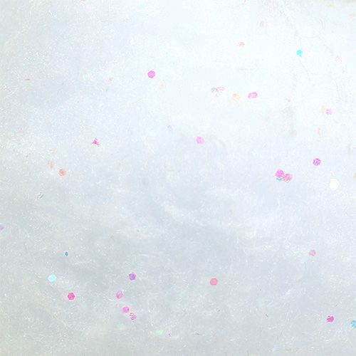 Floristik24 Snöboll med glimmer 8cm 4st