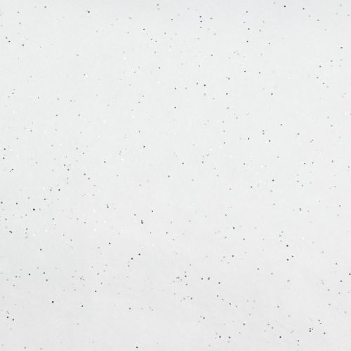 Artikel Snöfilt glimmer snömatta med silverglitter 120×80cm