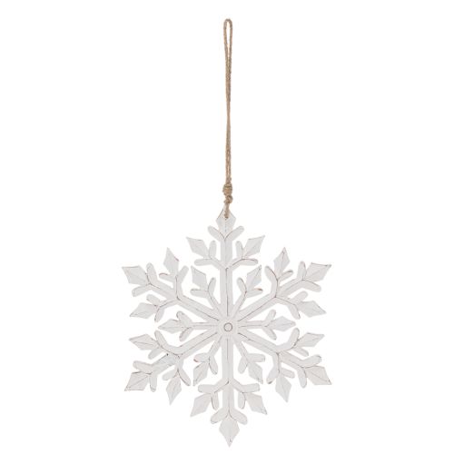 Stor dekorativ snöflinga, hängande dekoration, 30 cm | Floristik24.se
