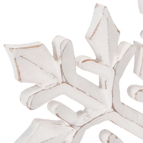 Stor dekorativ snöflinga, hängande dekoration, 30 cm | Floristik24.se