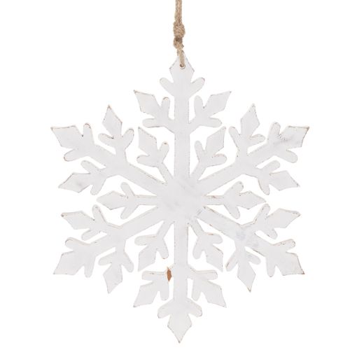 Stor dekorativ snöflinga, hängande dekoration, 30 cm | Floristik24.se