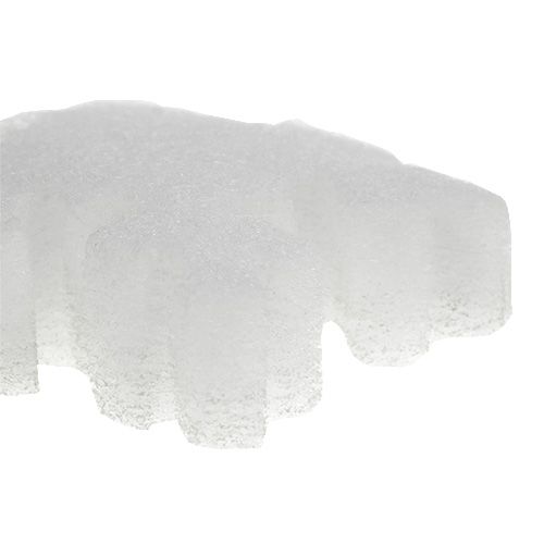 Floristik24 Snöflinga vit 7cm 8st