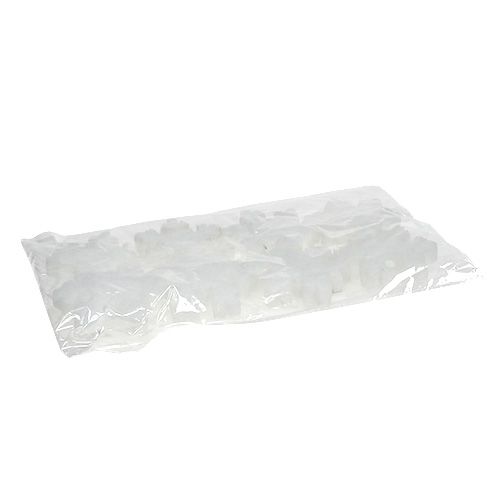 Floristik24 Snöflinga vit 7cm 8st