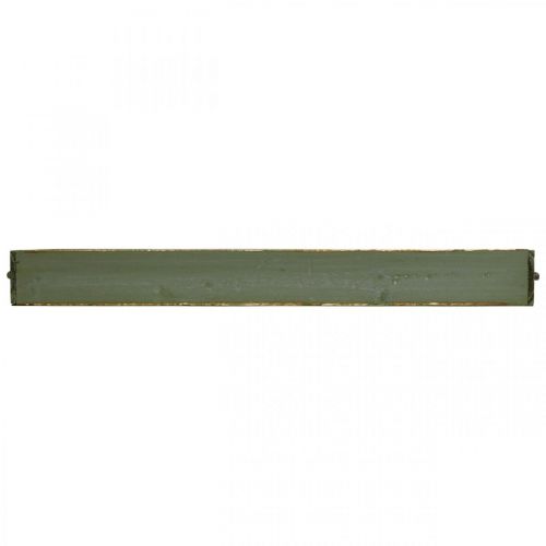 Floristik24 Deco Låda Vintage Look Träbricka Shabby Green 65×11×7cm