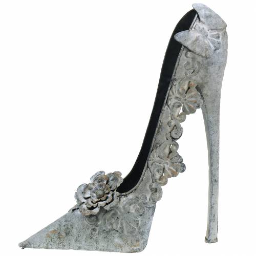 Floristik24 Dekorativ skoplanteringssko 26cm x 11cm H30cm